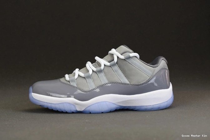 Grey 11 Air Low Jordan Cool 528895-003 0727